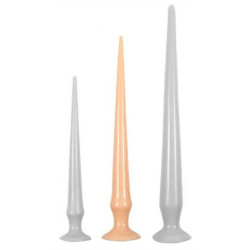 Deepleasure Gode long Tail Flex M 40 x 4.5 cm Flesh